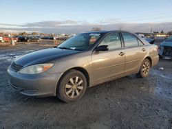 Salvage cars for sale from Copart Eugene, OR: 2004 Toyota Camry LE