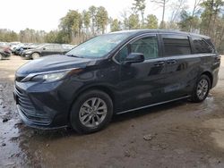 Salvage cars for sale at Sandston, VA auction: 2022 Toyota Sienna LE