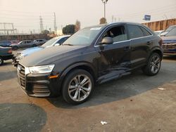 Salvage cars for sale from Copart Wilmington, CA: 2016 Audi Q3 Premium Plus