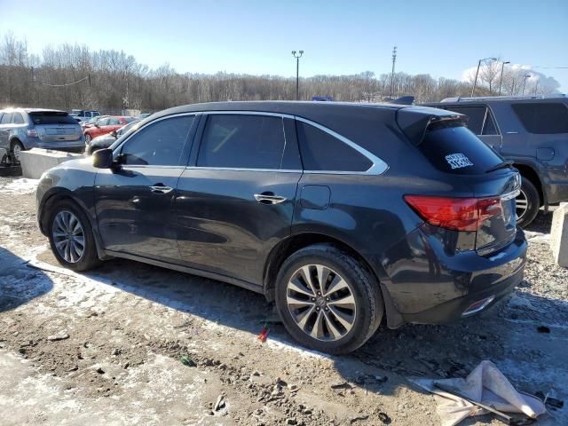 2016 Acura MDX Technology