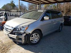 Honda Vehiculos salvage en venta: 2006 Honda Odyssey EXL