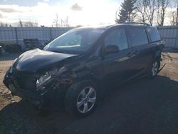 Salvage cars for sale at Bowmanville, ON auction: 2019 Toyota Sienna LE