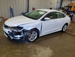 Salvage cars for sale from Copart Casper, WY: 2015 Chrysler 200 Limited