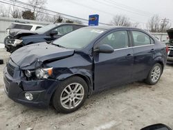 Chevrolet Sonic salvage cars for sale: 2016 Chevrolet Sonic LT