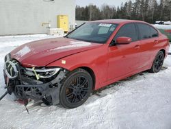 BMW salvage cars for sale: 2019 BMW 330XI