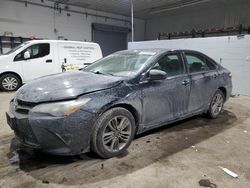 Salvage cars for sale at Candia, NH auction: 2015 Toyota Camry LE