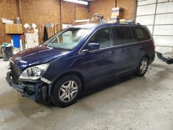 Salvage cars for sale from Copart Ebensburg, PA: 2006 Honda Odyssey EXL