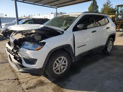 Salvage cars for sale at Sacramento, CA auction: 2017 Jeep Compass Sport