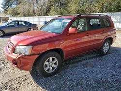 Salvage cars for sale at Knightdale, NC auction: 2002 Toyota Highlander Limited