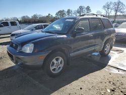 Salvage cars for sale from Copart Byron, GA: 2004 Hyundai Santa FE GLS