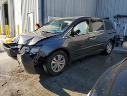 Salvage cars for sale from Copart Savannah, GA: 2015 Honda Odyssey EXL