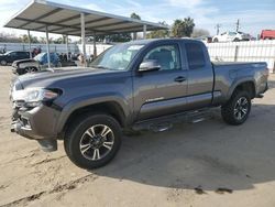 Salvage cars for sale at Fresno, CA auction: 2017 Toyota Tacoma Access Cab