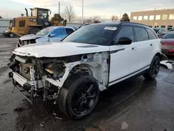 Land Rover salvage cars for sale: 2020 Land Rover Range Rover Velar R-DYNAMIC S