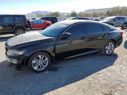 Salvage cars for sale at Las Vegas, NV auction: 2019 Honda Accord LX