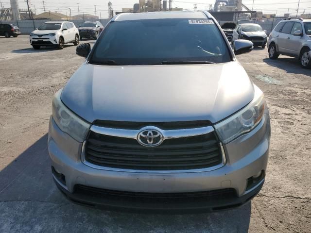 2016 Toyota Highlander XLE