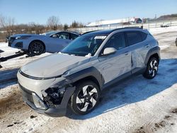 Carros salvage a la venta en subasta: 2024 Hyundai Kona Limited