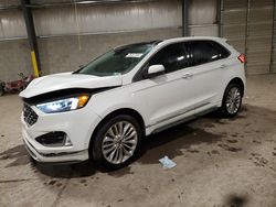 Ford salvage cars for sale: 2022 Ford Edge Titanium