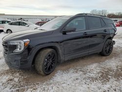 Salvage cars for sale at Davison, MI auction: 2022 GMC Terrain SLE