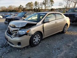 Salvage cars for sale at Byron, GA auction: 2011 Toyota Corolla Base