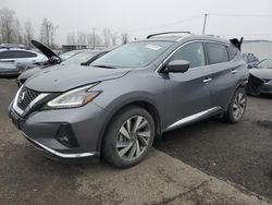 Salvage cars for sale from Copart Portland, OR: 2019 Nissan Murano S