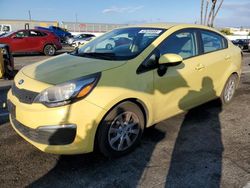 Salvage cars for sale from Copart Van Nuys, CA: 2016 KIA Rio LX