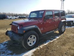 Jeep Wrangler Unlimited Sport salvage cars for sale: 2011 Jeep Wrangler Unlimited Sport