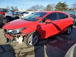 Salvage Cars with No Bids Yet For Sale at auction: 2018 Chevrolet Cruze LT