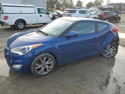 Salvage cars for sale at Hampton, VA auction: 2017 Hyundai Veloster