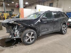 Salvage cars for sale at Blaine, MN auction: 2019 Jeep Cherokee Limited