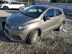 Salvage cars for sale at Memphis, TN auction: 2020 Chevrolet Trax LS