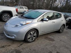 Salvage cars for sale from Copart Austell, GA: 2015 Nissan Leaf S