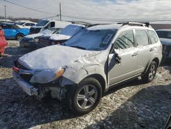 Salvage cars for sale at Windsor, NJ auction: 2012 Subaru Forester 2.5X