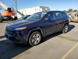 Jeep salvage cars for sale: 2015 Jeep Cherokee Sport