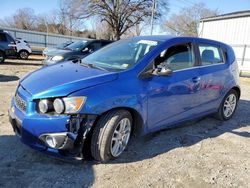 Chevrolet salvage cars for sale: 2016 Chevrolet Sonic LT