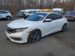 Salvage cars for sale from Copart East Granby, CT: 2020 Honda Civic EX