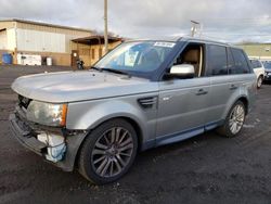 Salvage cars for sale at New Britain, CT auction: 2011 Land Rover Range Rover Sport LUX