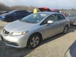 Honda salvage cars for sale: 2015 Honda Civic LX