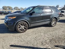 Salvage cars for sale at San Diego, CA auction: 2014 Ford Explorer XLT