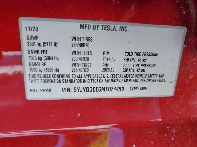 2021 Tesla Model Y