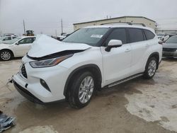 2024 Toyota Highlander Hybrid Limited en venta en Haslet, TX