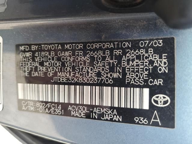 2003 Toyota Camry LE