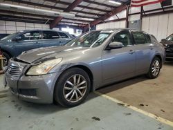 Vehiculos salvage en venta de Copart East Granby, CT: 2009 Infiniti G37