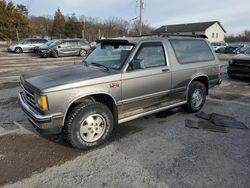 Salvage cars for sale from Copart York Haven, PA: 1990 Chevrolet Blazer S10