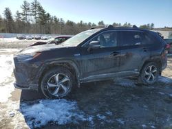 Salvage cars for sale at Windham, ME auction: 2022 Toyota Rav4 Prime SE