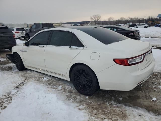 2017 Lincoln Continental Reserve