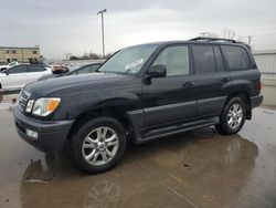 Salvage cars for sale at Wilmer, TX auction: 2005 Lexus LX 470