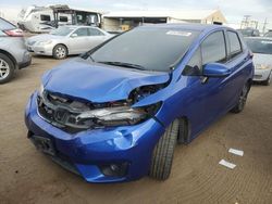 Salvage cars for sale at Brighton, CO auction: 2015 Honda FIT EX