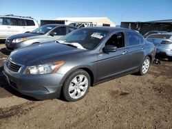 Salvage cars for sale from Copart Brighton, CO: 2009 Honda Accord EXL