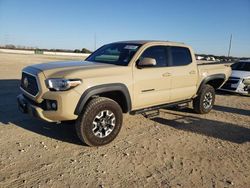 Salvage cars for sale from Copart New Braunfels, TX: 2019 Toyota Tacoma Double Cab