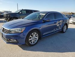 Salvage cars for sale from Copart Grand Prairie, TX: 2016 Volkswagen Passat SE